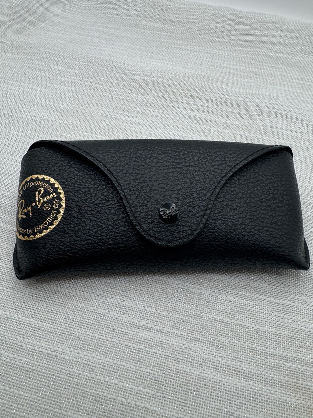 Ray Ban Black With Gold Logo Eyewear Case Only in like new condition